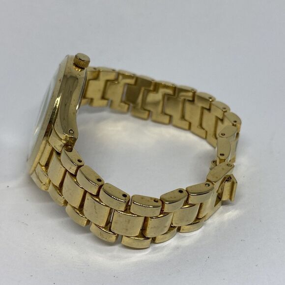 Michael Kors MK8853 Women's Stainless Steel Analog White Dial Quartz Watch WO729 - Picture 9 of 12